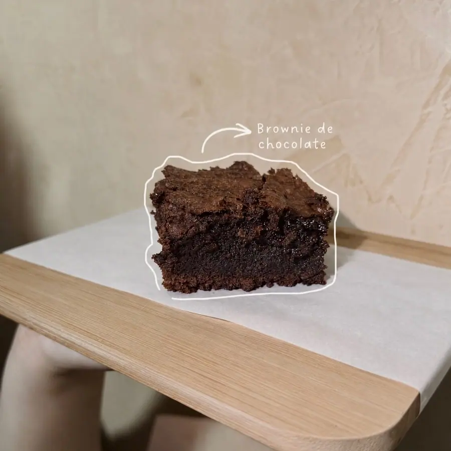 Brownie tradicional da Joca Bakery