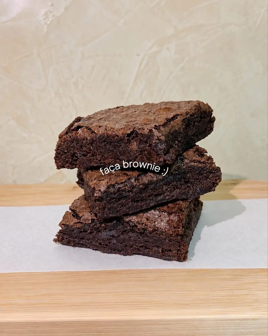 Pilha de brownies